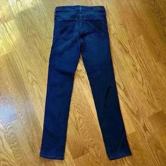 AG Prima Dark Blue Mid Rise Cigarette Women's Jeans Size 26R 29" inseam 8" rise - Picture 8 of 8